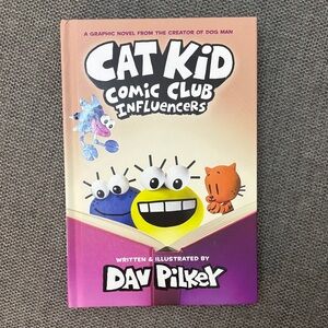 Cat Kid Comic Club Influencers Graphic Novel